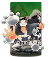 Kuma Bartholomew (Card Stand Figure Bartholomew Kuma Marineford Chapter), One Piece, Banpresto, Pre-Painted